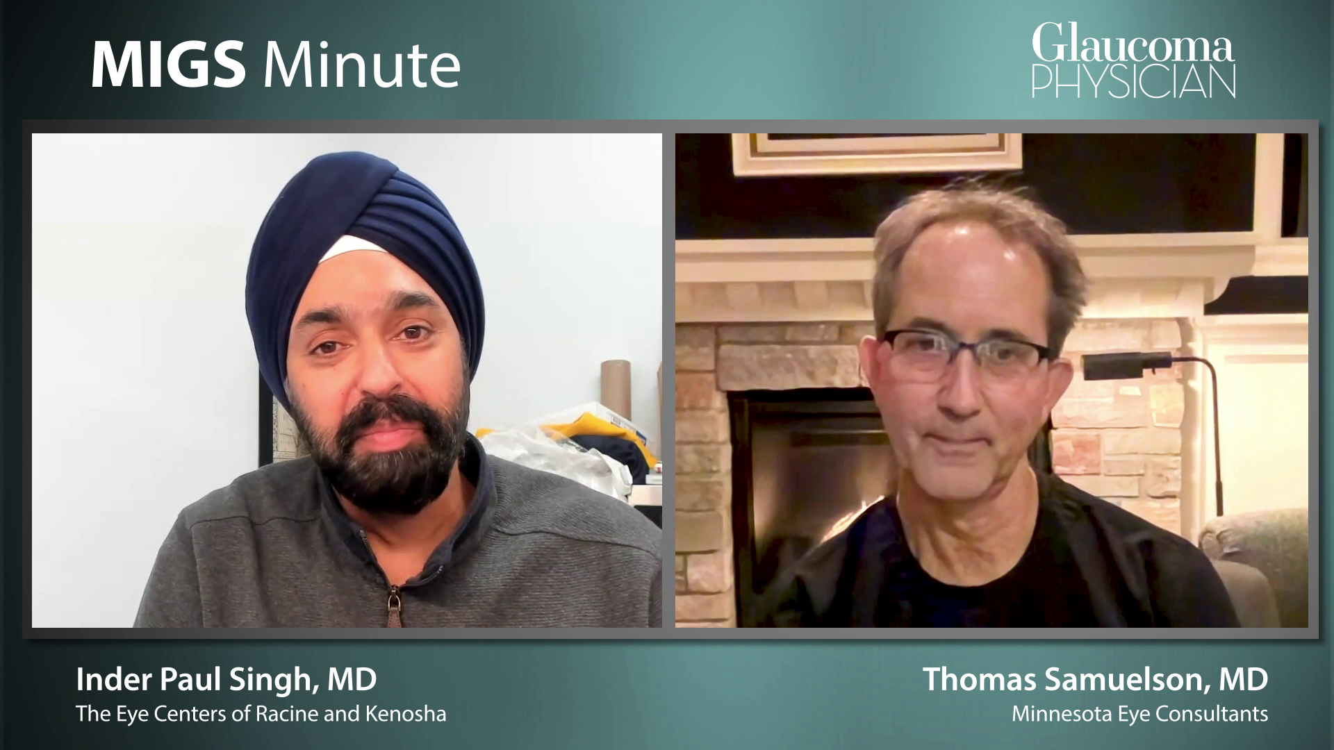 Episode 13: Inder Paul Singh, MD, and Thomas Samuelson, MD, discuss glaucoma management and interventional options.
