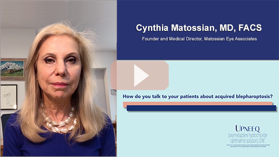 Dr. Matossian discusses talking to Patients