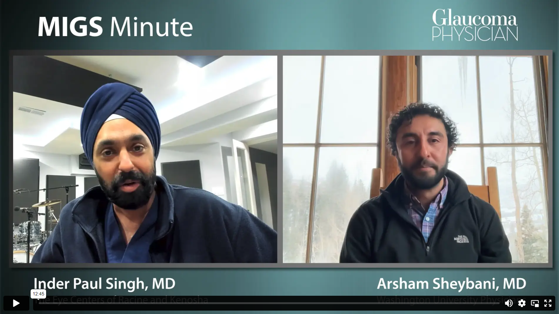 Episode 4: Inder Paul Singh, MD and Arsham Sheybani, MD discuss if MIGS has become standard of care with cataract surgery.
